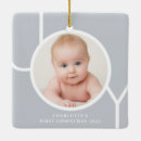 Search for grey christmas tree decorations Baby's first christmas