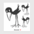 Search for cartoon crow stickers Cute