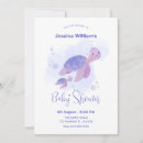 Search for cute turtle invitations Purple