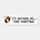 Search for fire rescue bumper stickers 911