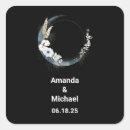 Search for white crescent moon stickers Blue