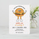 Search for cute burger invitations Fries