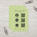 Search for lime green business cards Modern