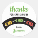 Search for boys 4th birthday stickers Race track