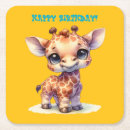 Search for giraffe coasters Whimsical