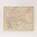 Search for germany map puzzles Vintage