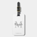 Search for bridesmaid luggage tags Initial