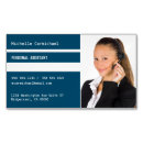 Search for assistant business cards Blue