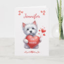 Search for westie valentines day cards Heart