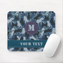 Search for blue camo mousepads Design