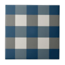 Search for blue and white checkered tiles Gingham