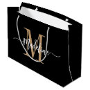 Search for large gift bags Monogrammed