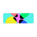 Search for flower design return address labels Summer