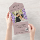 Search for brush wedding invitations Qr code