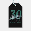 Search for 30th birthday party gift tags 30 years old