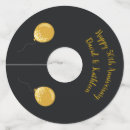 Search for gold wine charms Black and gold