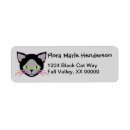 Search for cartoon face return address labels Animal