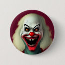 Search for circus clowns badges Halloween