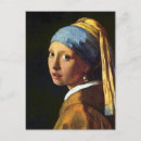 Search for famous paintings postcards Johannes vermeer