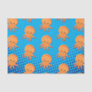 Search for blue octopus tissue paper Sea creature