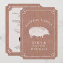 Search for funny bacon invitations Brunch