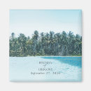 Search for beach wedding magnets Palm trees