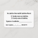Search for liability Liability waiver