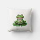 Search for green frog cushions Funny