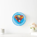 Search for super hero clocks Supergirl