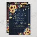 Search for string lights bridal shower invitations Navy blue