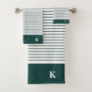 Search for emerald green bathroom accessories Striped