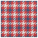 Search for red white and blue plaid fabric Vintage