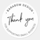 Search for thank you business stickers Branding