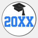 Search for blue and black graduation stickers College