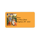 Search for autumn harvest return address labels Happy thanksgiving