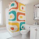 Search for modern abstract shower curtains Retro
