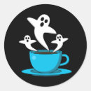 Search for cute coffee cup stickers Ghost