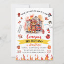Search for rescue birthday invitations Sound the alarm