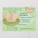 Search for two peas in a pod invitations Girls