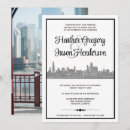 Search for chicago skyline wedding invitations City