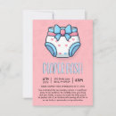 Search for bash baby shower invitations Diaper raffle