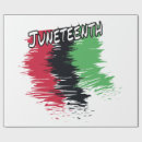 Search for afrocentric wrapping paper Juneteenth