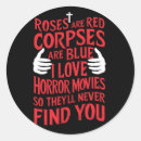 Search for film lover stickers Scary