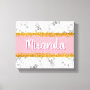Search for pink and gold canvas prints Chic