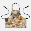 Search for sea shells aprons Beach