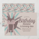 Search for tribal birthday invitations Animals