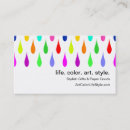 Search for droplet business cards Raindrops
