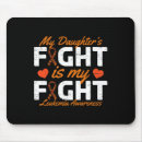 Search for leukaemia awareness mousepads Warrior