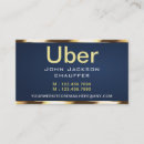 Search for private driver business cards Limo service