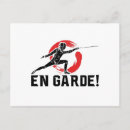 Search for fencing postcards Sword
